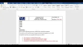 how to make assignment by yourself with concepts