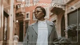 Europe Vlog Part 1: Italy Fashion Tour with Venus Williams
