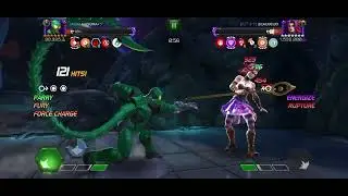 Mcoc Node 8 Nico Vs New R3 Scorpion | I almost Died 🥲