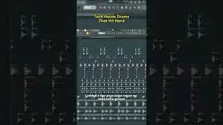 Tech House Drums That Hit Hard