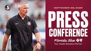 FSU Football | Miami Week 6 Press Conference presented by Florida Blue