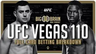 Итоговый анализ ставок на UFC Vegas 110 #UFCVegas110