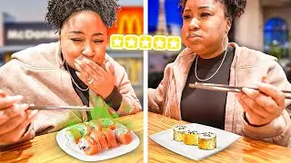EATING AT A 5 STAR SUSHI RESTAURANT!