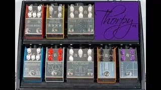 ThorpyFx stacking Combinations of pedals using Gibson SG and Fender HRD MKIV