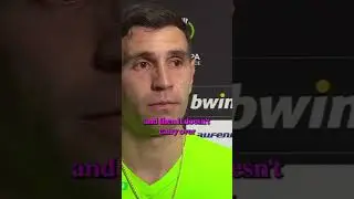 &ldquo;I&rsquo;m asking for a ball.&rdquo; 🤷&zwj;♂️ Emi Martinez shares why he received his second yellow card vs Lille 🤔