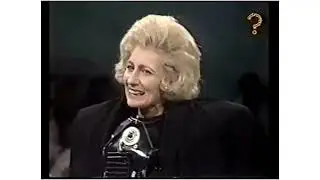 FAITH BROWN AS MARGARET THATCHER ON 3-2-1 (1982)