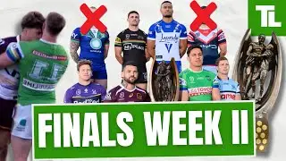 NRL 2025 Finals Wk 2 Preview! Is Walsh Too Protected? Sharks Upset? NRL Grand Final Sprint Race!