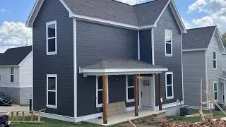 Home Tour of the Bent Floor Plan in Southern Woods in Fayetteville Arkansas.