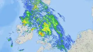 UK Rain Radar - 2020/10/29