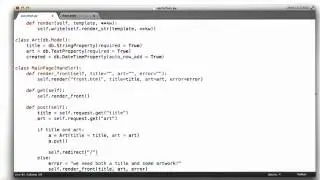 Working with Entities - Web Development