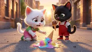 Я уронила его! 😭 Катастрофа с мороженым Поппи! 🍦 Грустная история для детей 💔 | Сказки на ночь