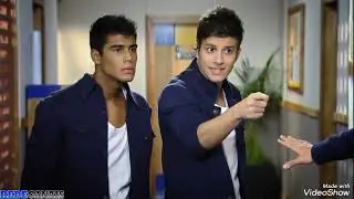 Rebelde Brasil-Diego Maldonado,Tom&aacute;s Campos Salles e Pedro Costa enfrentam Miguel Zimmer no Col&eacute;gio🏫