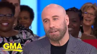 'GMA' Hot List: John Travolta shares the inspiration behind his shaved head l GMA