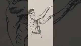 Figure study from Pinterest #drawing #cartoon