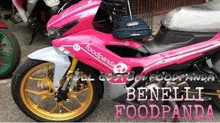 FULL CUSTOM COVERS SET FOODPANDA Benelli rfs150i modified