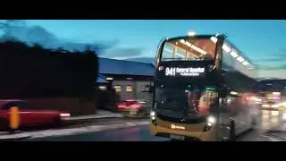 Back on its old stomping ground | Ex-Xlines X84/X85 ADL E400 MMC 6352 | Service 941 | Denton Burn