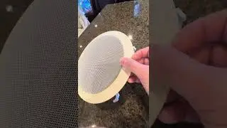 Speaker Cover Screen or Grill Removal