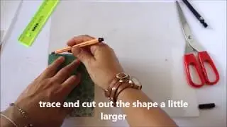 How to make laminated pockets for Midori