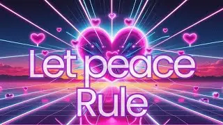 👉 Let Peace Rule (Colossians 3:15) | Christian Synthwave Praise Anthem