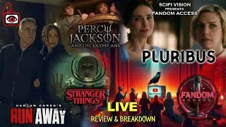 Pluribus Season Finale, Run Away 101-2, Percy Jackson 204-5, Stranger Things Finale | SciFi Vision