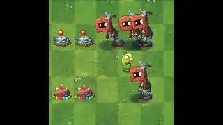 PvZ 2 - Potatomine Vs Brickhead Zombies Vs Primal Potatomine - PvZ 2