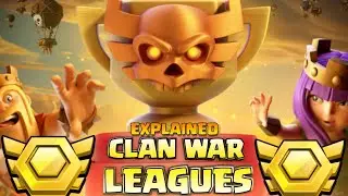 What is Clan War League (CWL)? How it Work ! Explained Everything's in Hindi [ Clash of Clans ]
