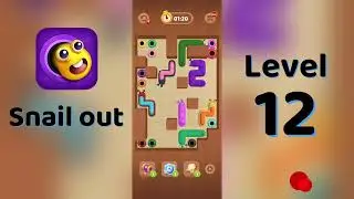 Snail Out Level 12 Walkthrough 🐌 | Easy Puzzle Solution | Solutionguruji