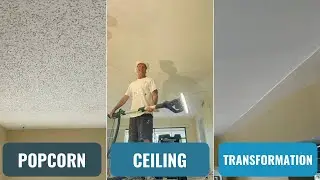 Popcorn Ceiling Removal Sarasota | Dustless Before & After