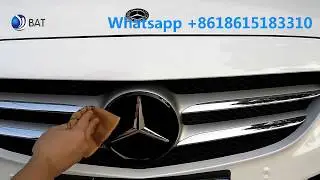 Car Mirror Logo For Benz Car Insignia Front Grille Emblem Badge