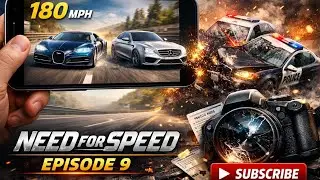  Title (Copy Paste):Bugatti vs Mercedes-Benz 🔥180 MPH Chase Need For Speed Mobile Gameplay Episode 9