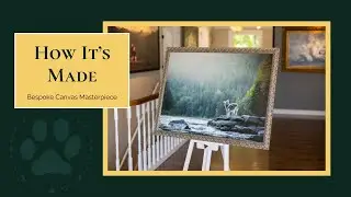 How It's Made: Bespoke Canvas Masterpieces from Marie Wulfram Photography