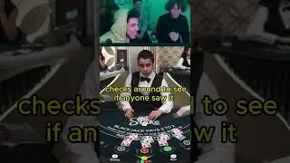 Dealer Cheats On Stake BlackJack Table!?!? #shorts #blackjacks