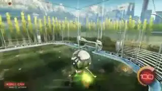 Attempting to air drag on Rocket League!