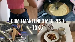 O QUE EU COMO PARA MANTER O MEU PESO - TREINO - COMPREI WHEY - CAFÉ CREMOSO