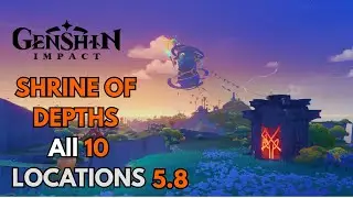 All Natlan Pyro Shrine Of Depths Locations [Genshin Impact]