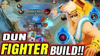 DOMINATING CLASH LANE WITH DUN! BEST FIGHTER BUILD & ARCANA | HONOR OF KINGS | 163