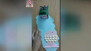 How to Make a Crocodile Paper Puppet - Moving paper toys &&  كيفية صنع تمساح من ورق