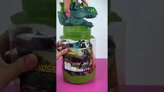 Satisfying Unboxing Jurassic World Dinosaur Park #asmr #dinosaurs #jurassicworld