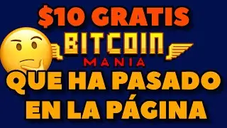 GANA BTC GRATIS CON BITCOINMANIA | &iquest;ES A&Uacute;N RENTABLE?
