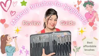 ✨ &ldquo;Beginner&rsquo;s Guide to Makeup Brushes | Types & Uses&rdquo;🌸