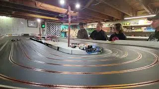 WDRL at Devil's Bowl Speedway. Moline, IL. Dirt Track Slot Cars.
