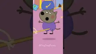 Rule 1 - NO TALKING! ❌😵 #funny #peppapig #parody @Boogytoons