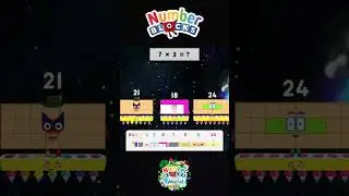 Numberblocks World Math | Learn Times Tables Step by Step #shorts