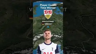 Career Timo Werner #germany #youtubeshorts #football #shortvideo #premierleague #tottenhamhotspur