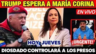 ATENCIÓN 🚨 DIOSDADO TENDRÁ CONTROL DE LOS PRESOS 🔴 TRUMP ELOGIA A DELCY Y ESPERA REUNIRSE CON MCM