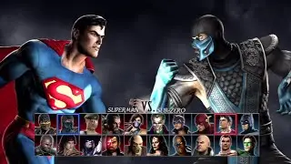 Mortal Kombat против DC Universe Все персонажи [PS3]