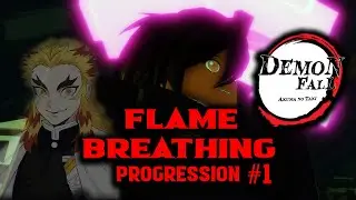 WE FINALLY ON DEMONFALL | DEMONFALL FLAME BREATHING PROGRESSION (ROBLOX)