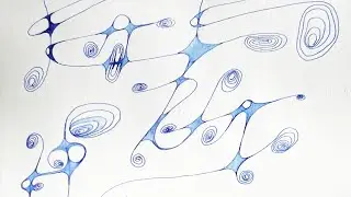 Connect-the-Dots sketch evolving into something else ChrisCarterArt