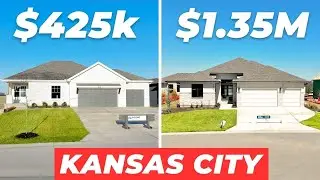 $400,000 vs $1,350,000 New Home In Kansas City