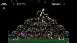 Doom Troopers / auto demo / Sega Genesis 1995